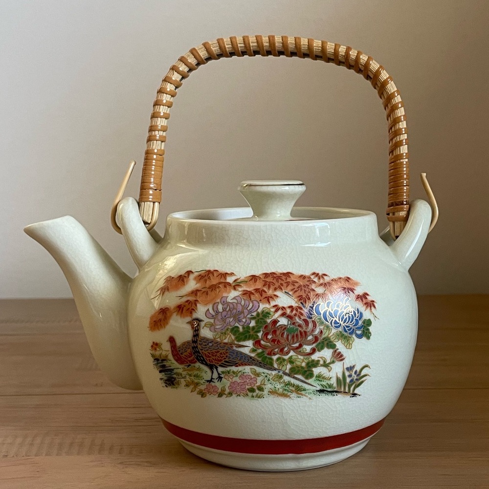 Vintage Japanese Teapot Kettle